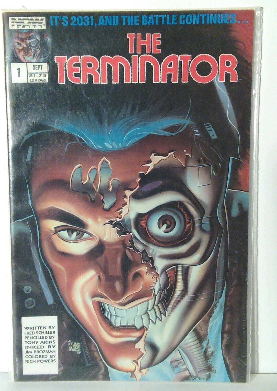 Original 1988 Terminator Comic Book Collection- NOW Comics #1-17  Your Choice