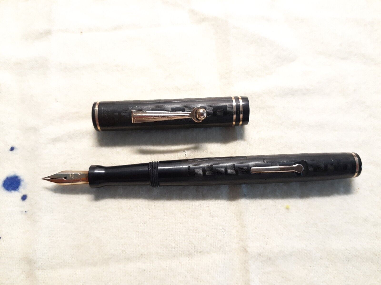1927 Wahl BCHR Lever fill fountain pen - #2 Flex nib - restored