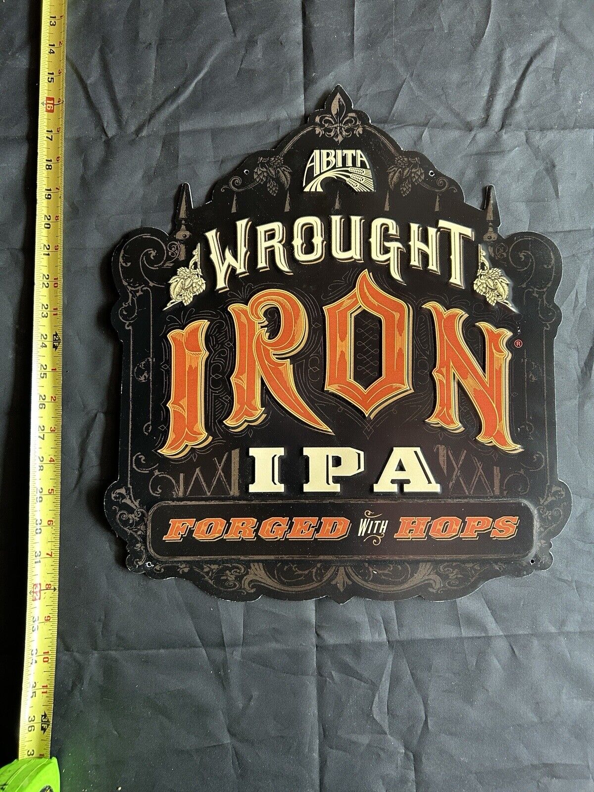 Abita Brewing Wrought Iron IPA Metal Beer Sign