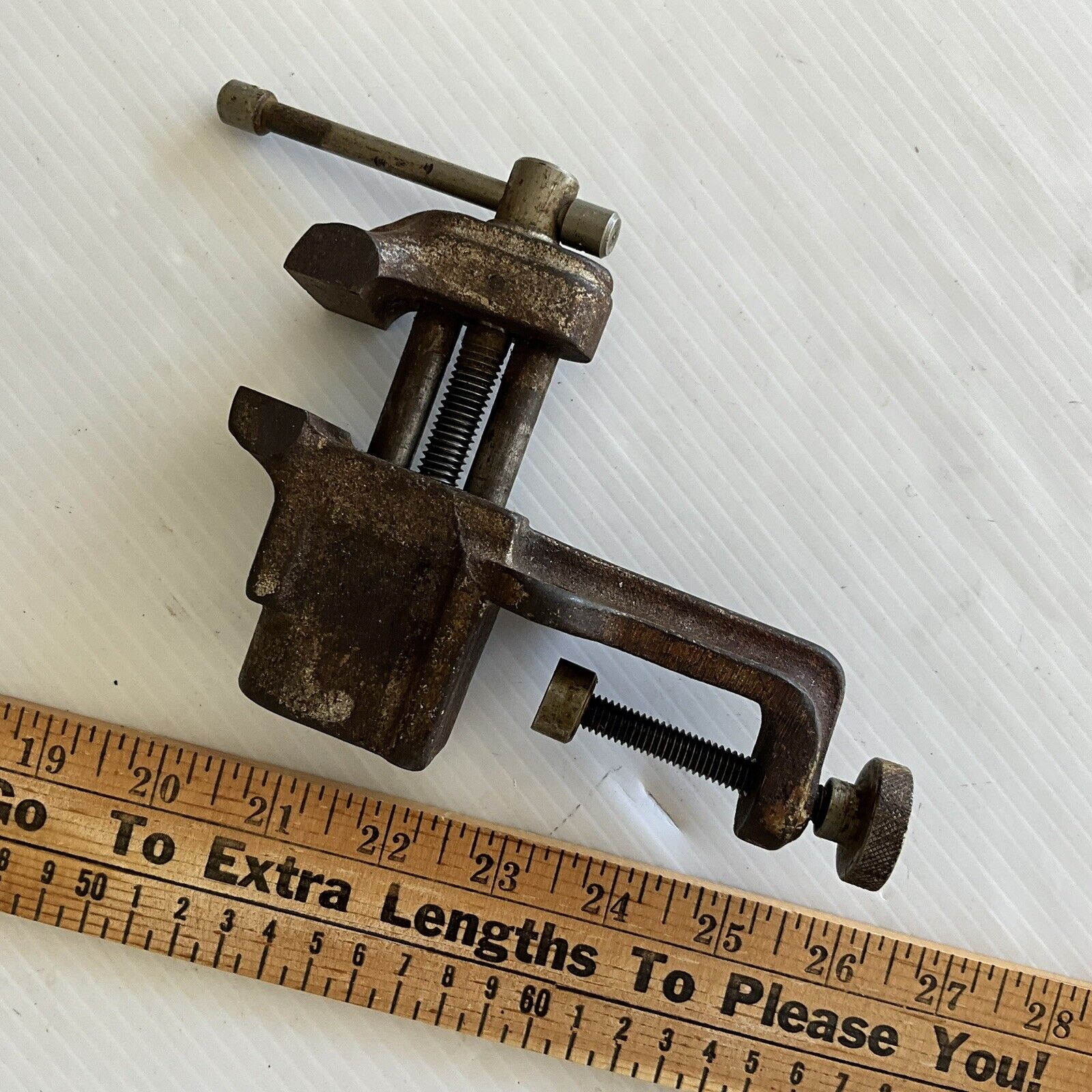 Vintage Small Bench Vise  Jewelers Gunsmith Machinist Instrument Repair 