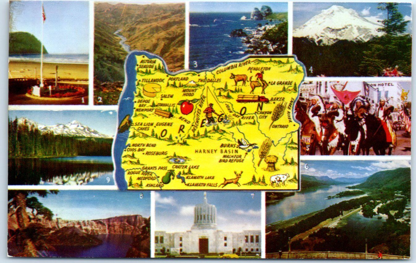 Postcard - Oregon