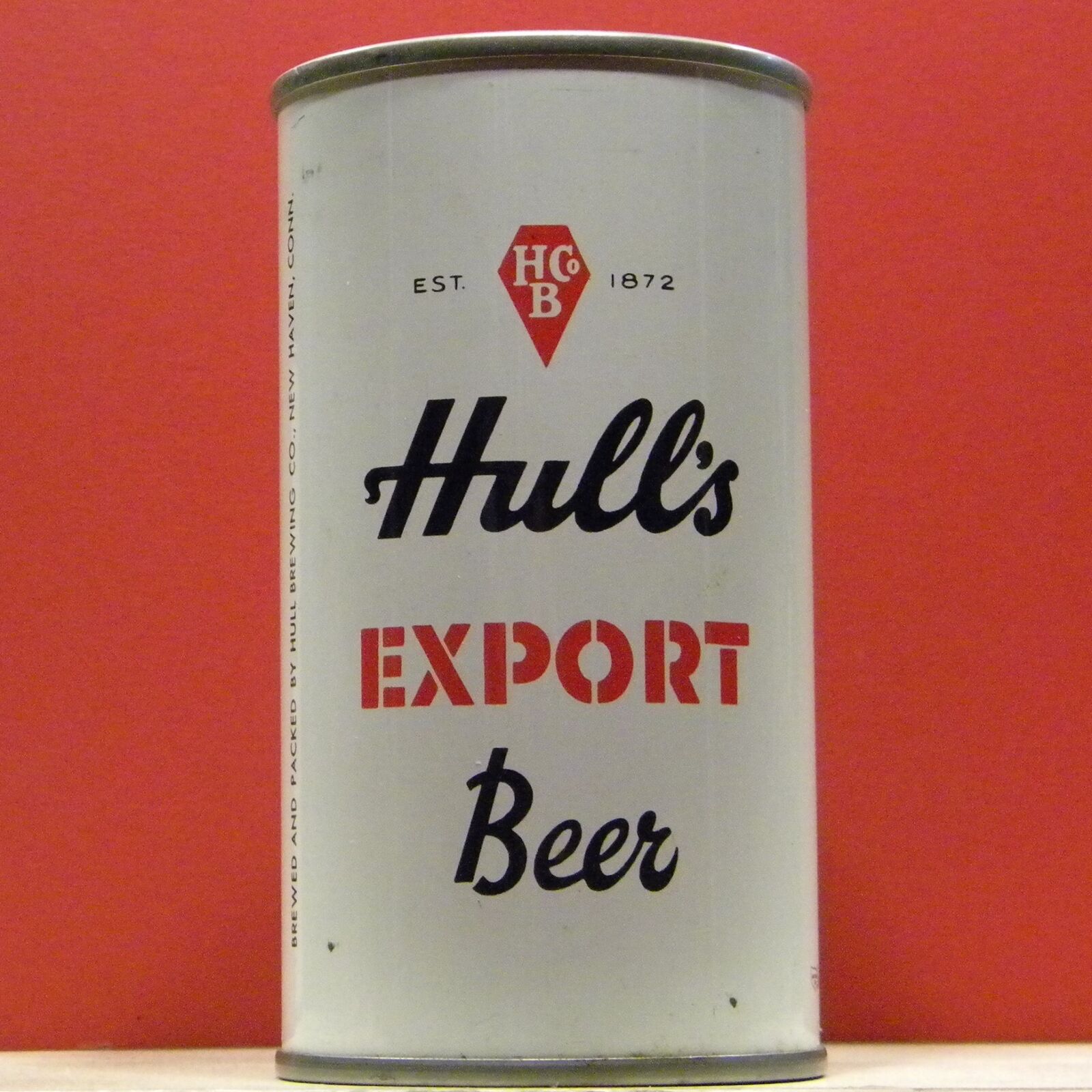 Hull\'s Export Beer 12 oz Can Hull Brewing New Haven Connecticut K94 H/G B/O
