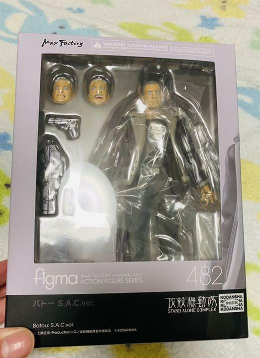 figma Ghost in The Shell Stand Alone Comple Batou S.A.C. ver. Figure Max Factory