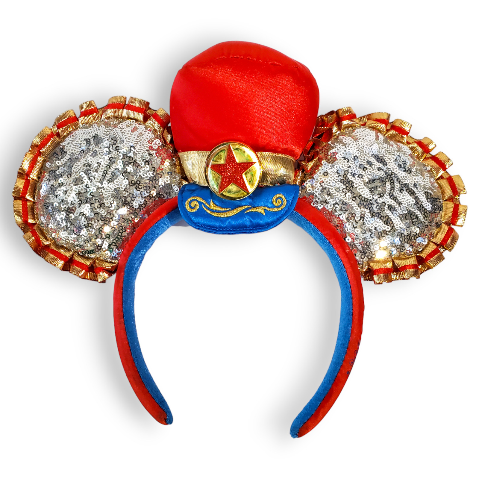 2021 Dumbo Ears Headband Walt Disney World 50th Anniv Main Attraction Ringmaster