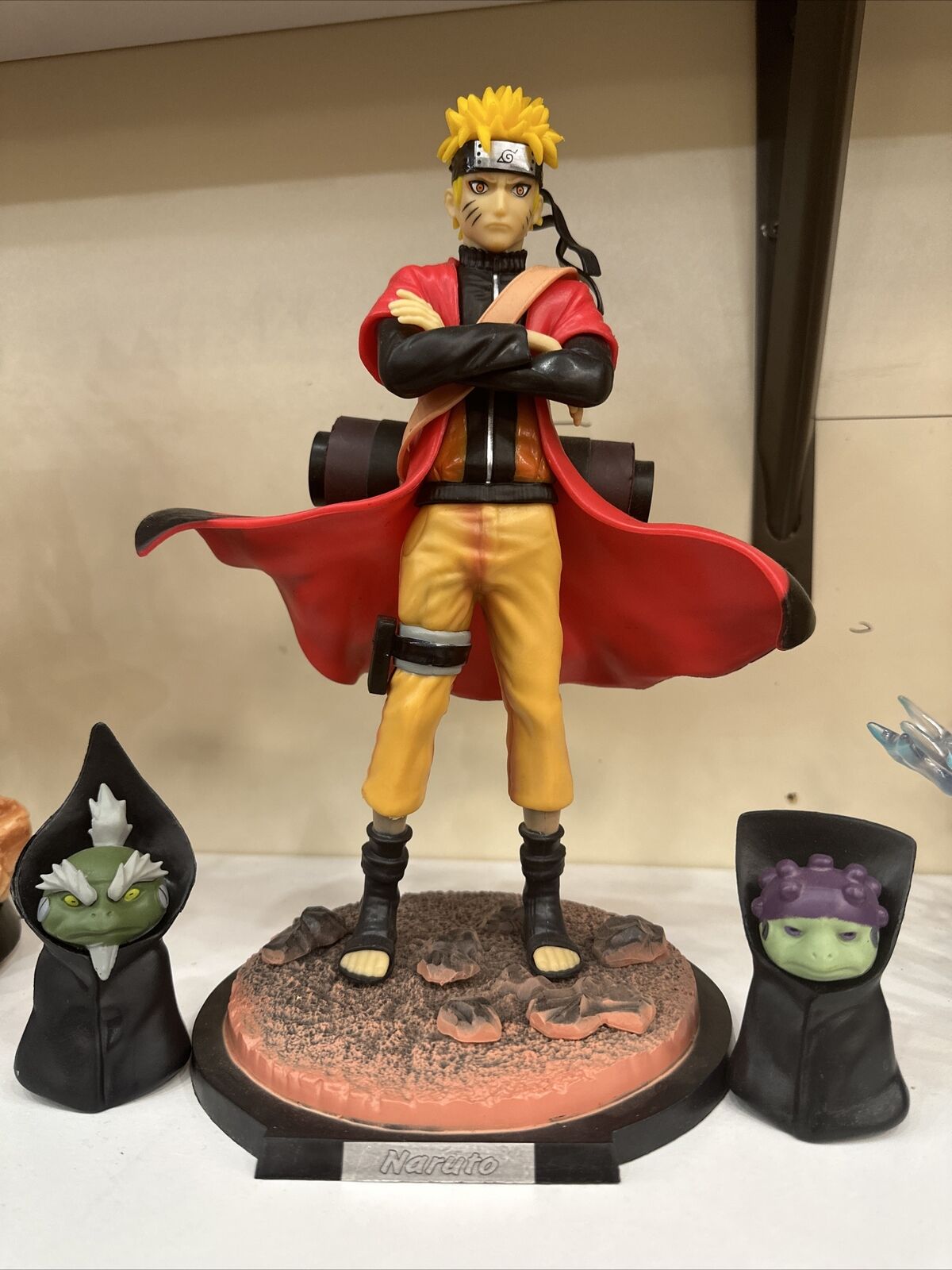 Hot Uzumaki Naruto Naruto Sage Action Anime Figures PVC Toys Shippuden Collector
