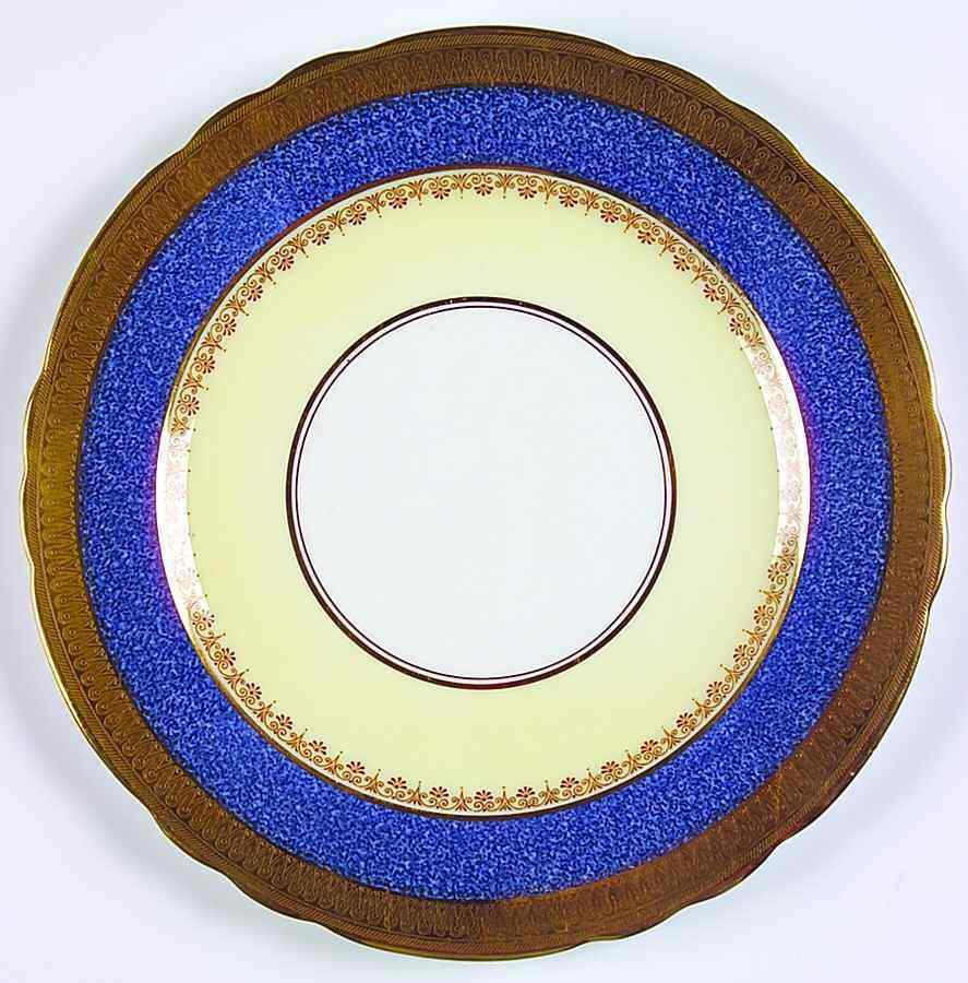 Aynsley, John Windsor Powder Blue Luncheon Plate 3836826