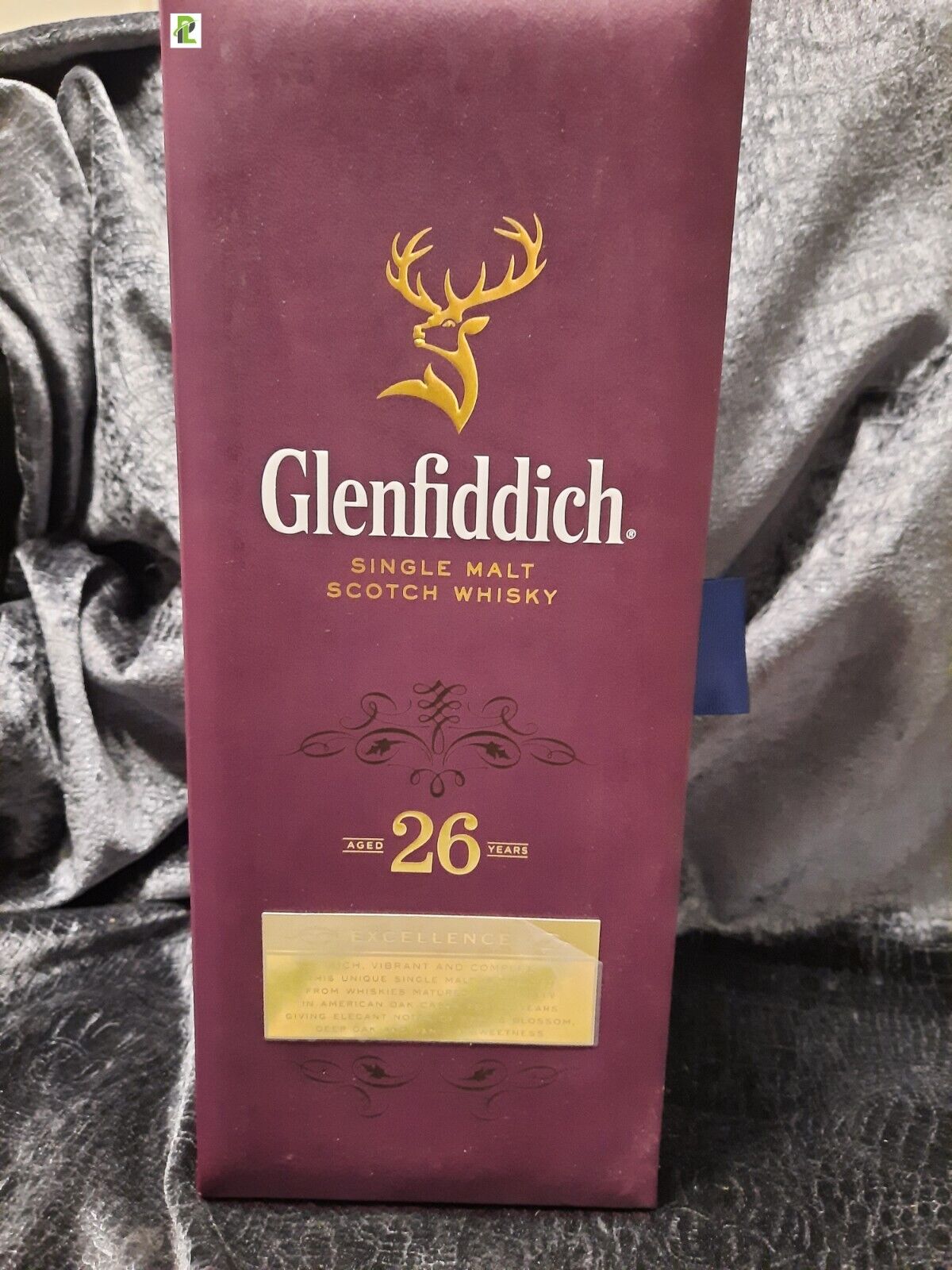 Glenfiddich Single Malt Bottle & Collectors Box including booklet GREAT GIFT
