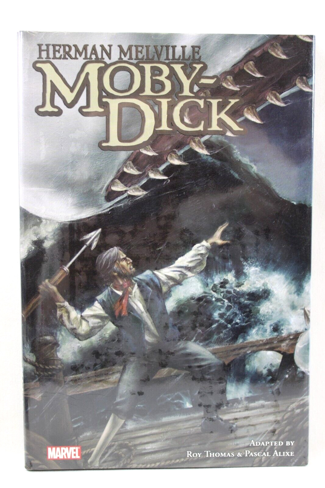 Herman Melville\'s Moby Dick Marvel Illustrated Hardcover NEW Sealed Roy Thomas