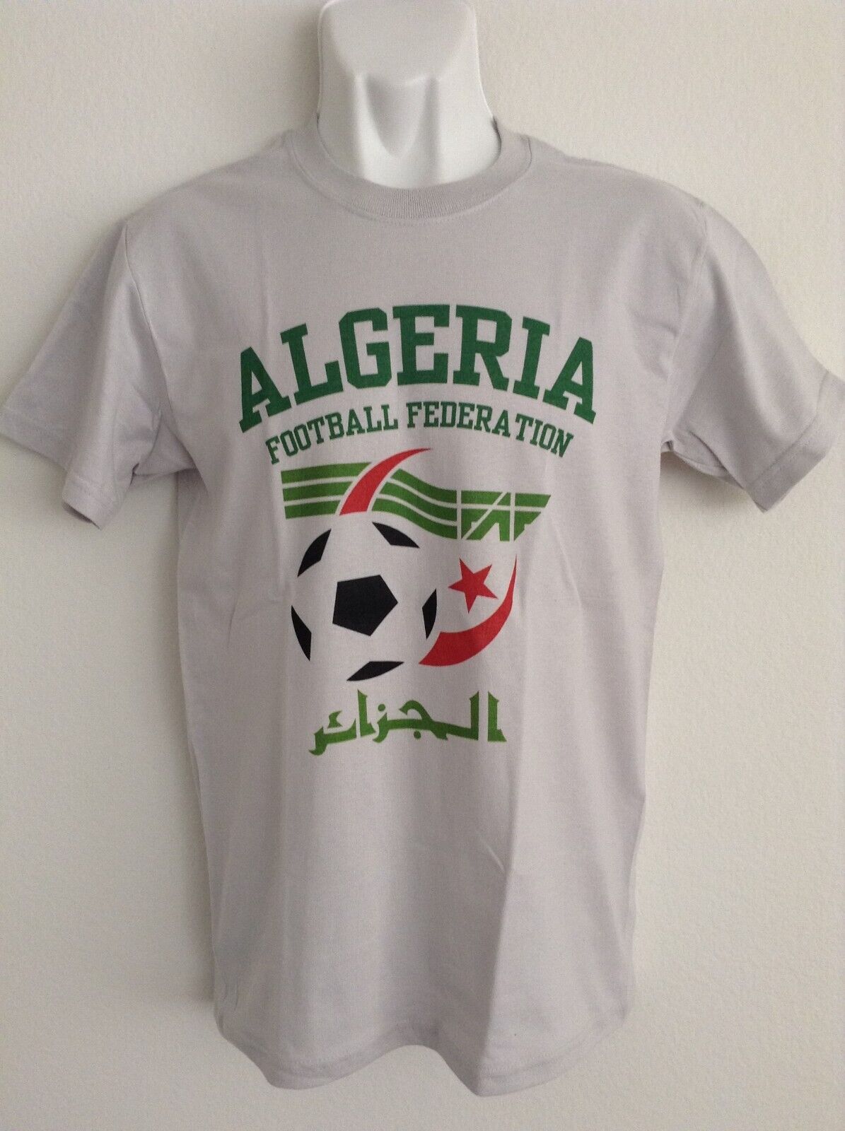 ALGERIA FOOTBALL FEDERATION FLAG COUNTRY T-SHIRT ,LANYARD,STICKER,COFFEE MUG