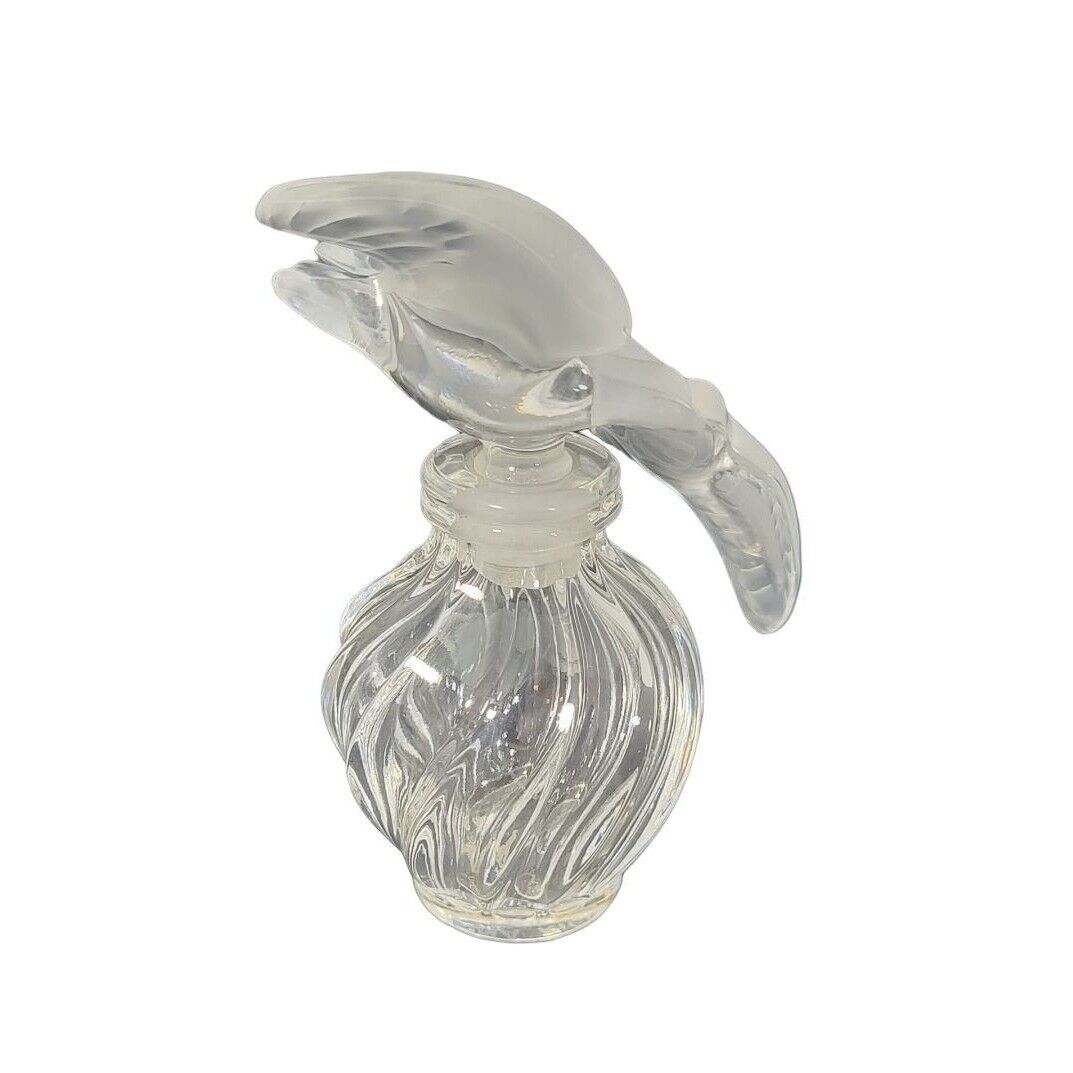 Lalique Nina Ricci L\'air Du Temps Frosted Love Doves Perfume Bottle