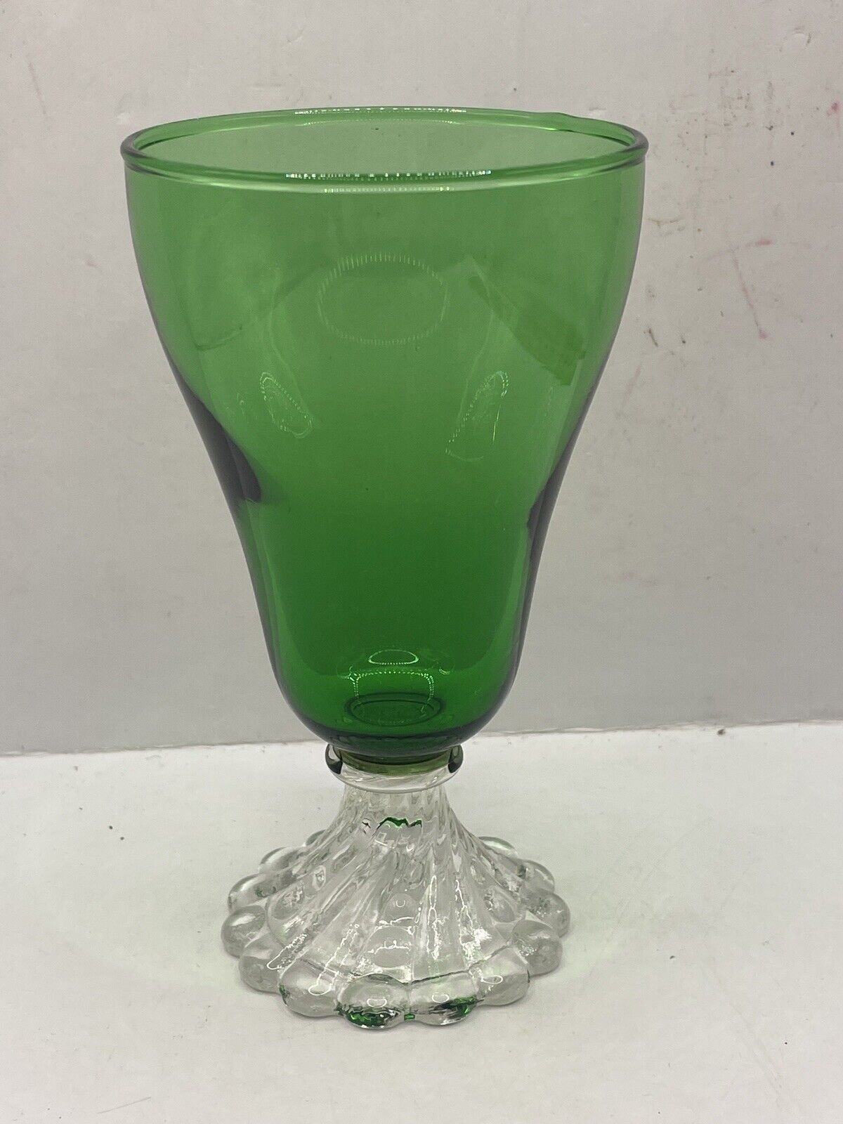 Anchor Hocking BURPLE /INSPIRATION  GREEN 5” Juice Glass S3B3A