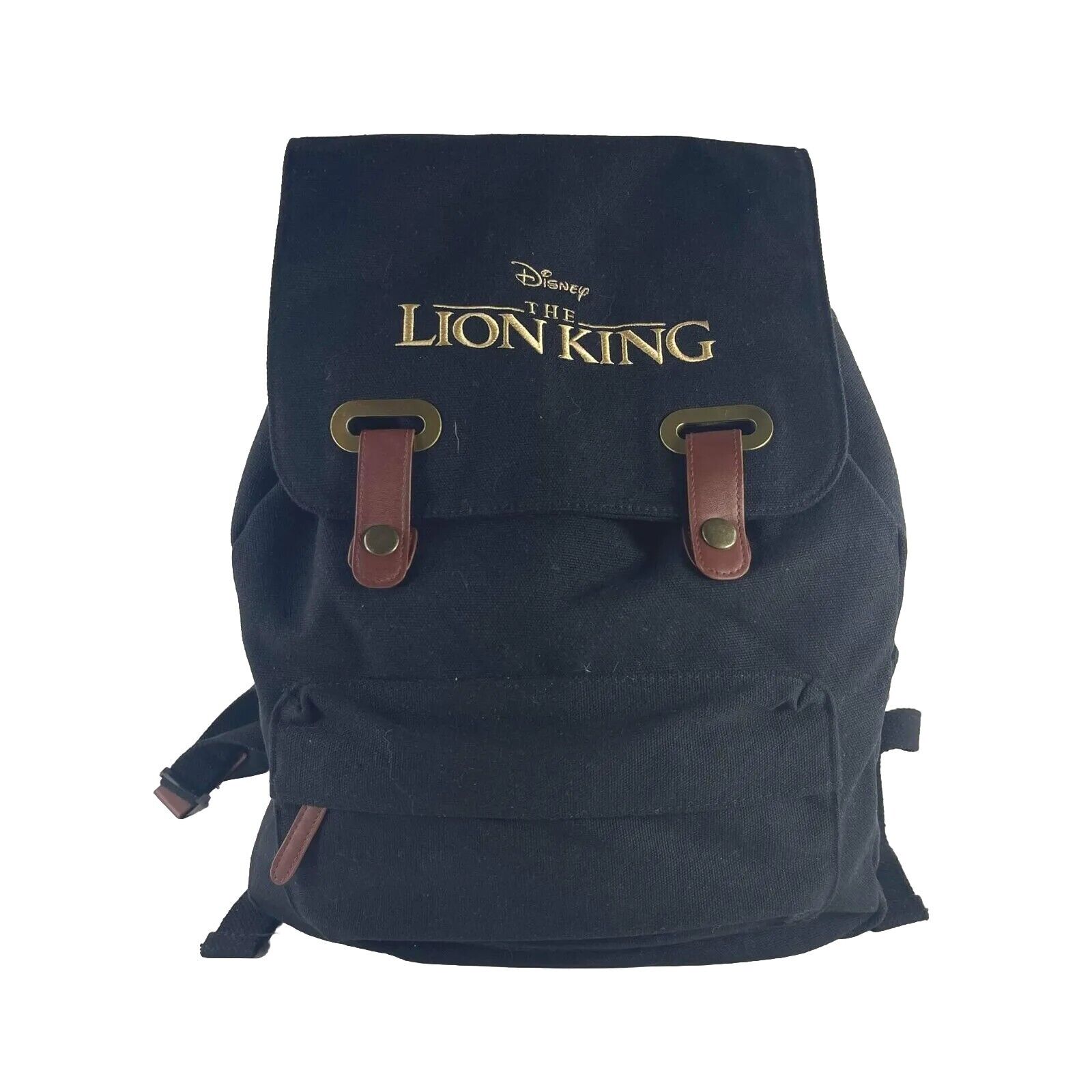 Disney\'s The Lion King Canvas Backpack 2019 RARE Black school bag backpack 