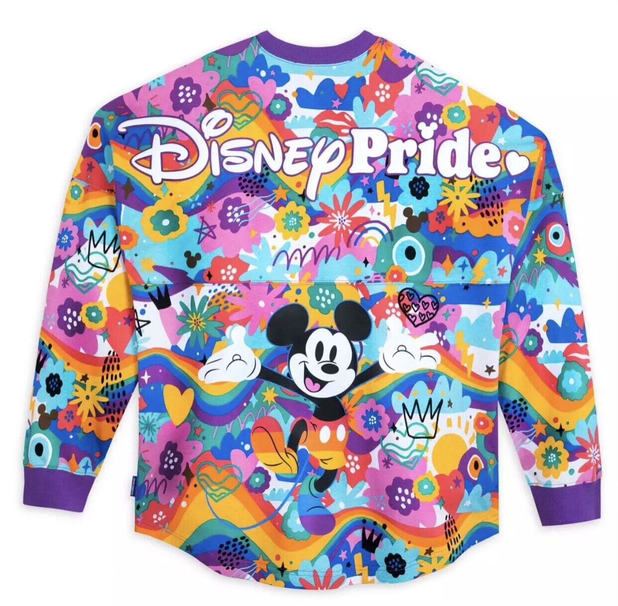 NWT Disney Pride Mickey Mouse Spirit Jersey