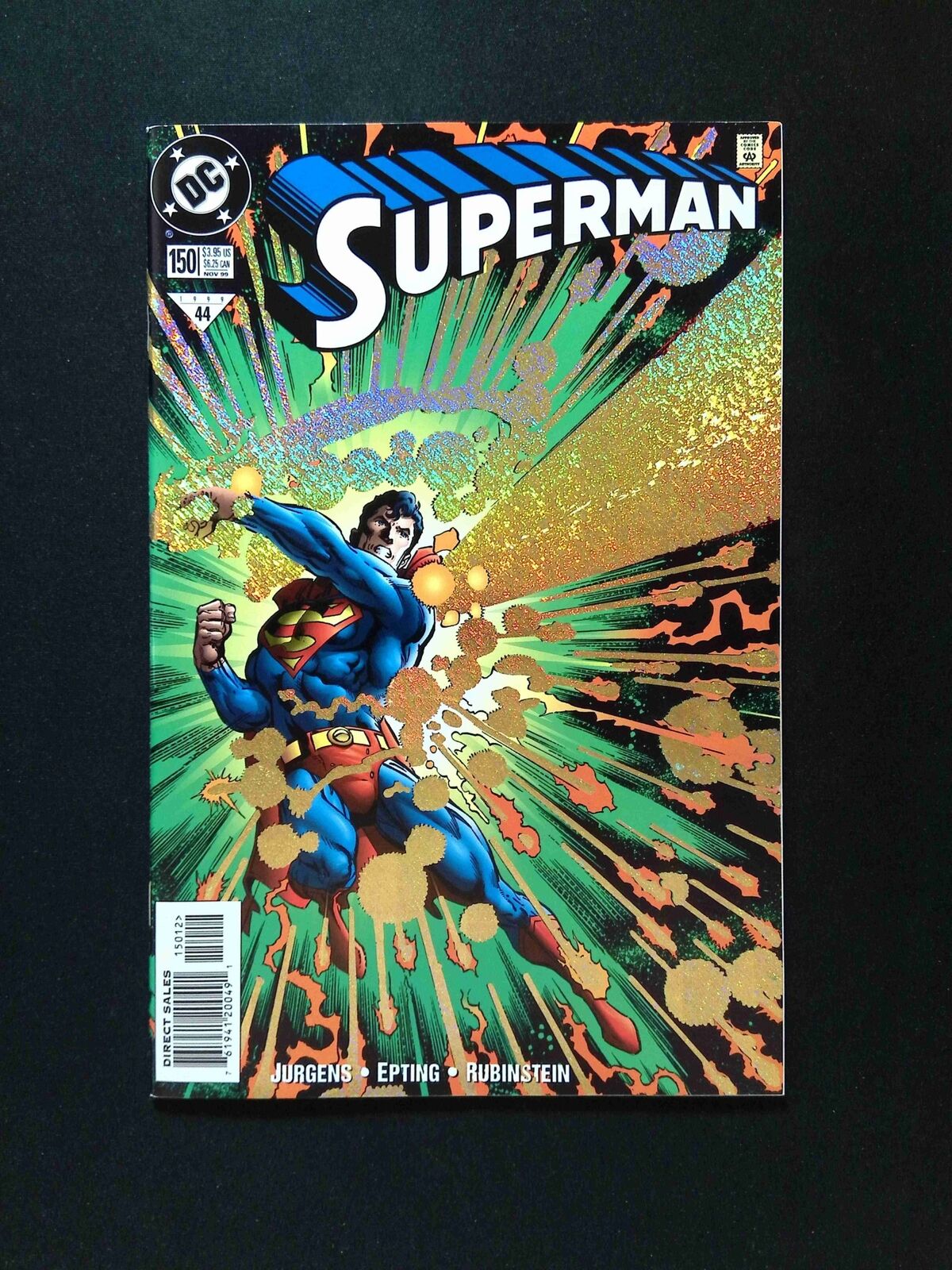 Superman #150B (2ND SERIES) DC Comics 1999 NM VARIANT COVER