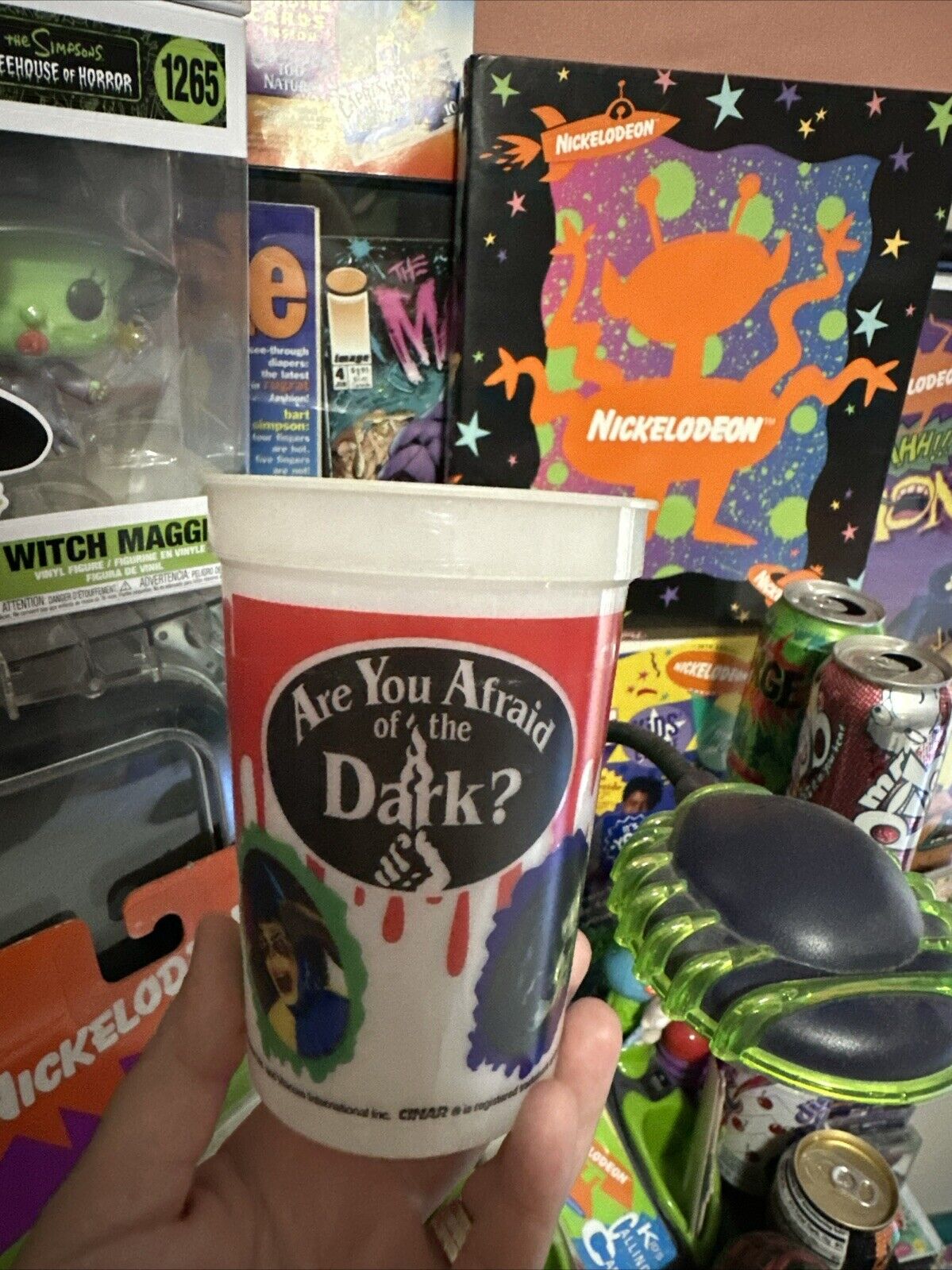 Incredibly rare, Vintage Are you afraid of the dark koolaid cup