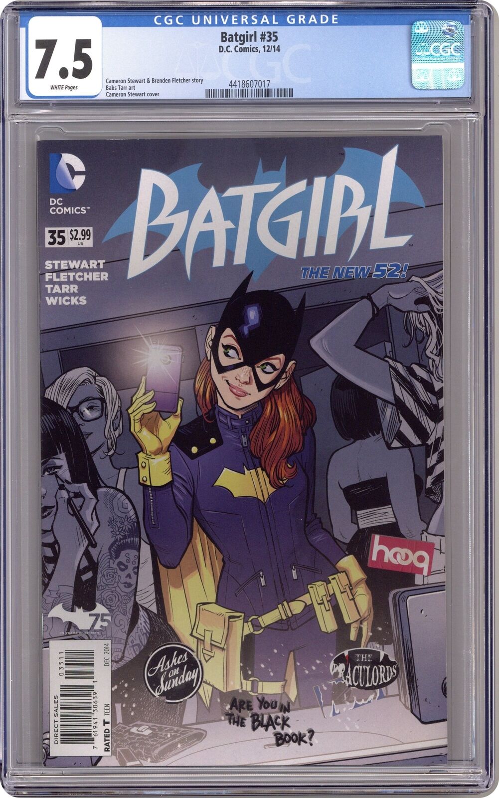 Batgirl #35A Stewart 1st Printing CGC 7.5 2014 4418607017