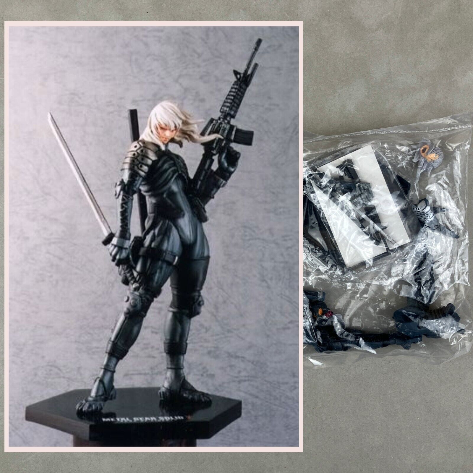 Yamato Metal Gear Solid 2 Raiden Jack Konami Figure Collection Japan Import