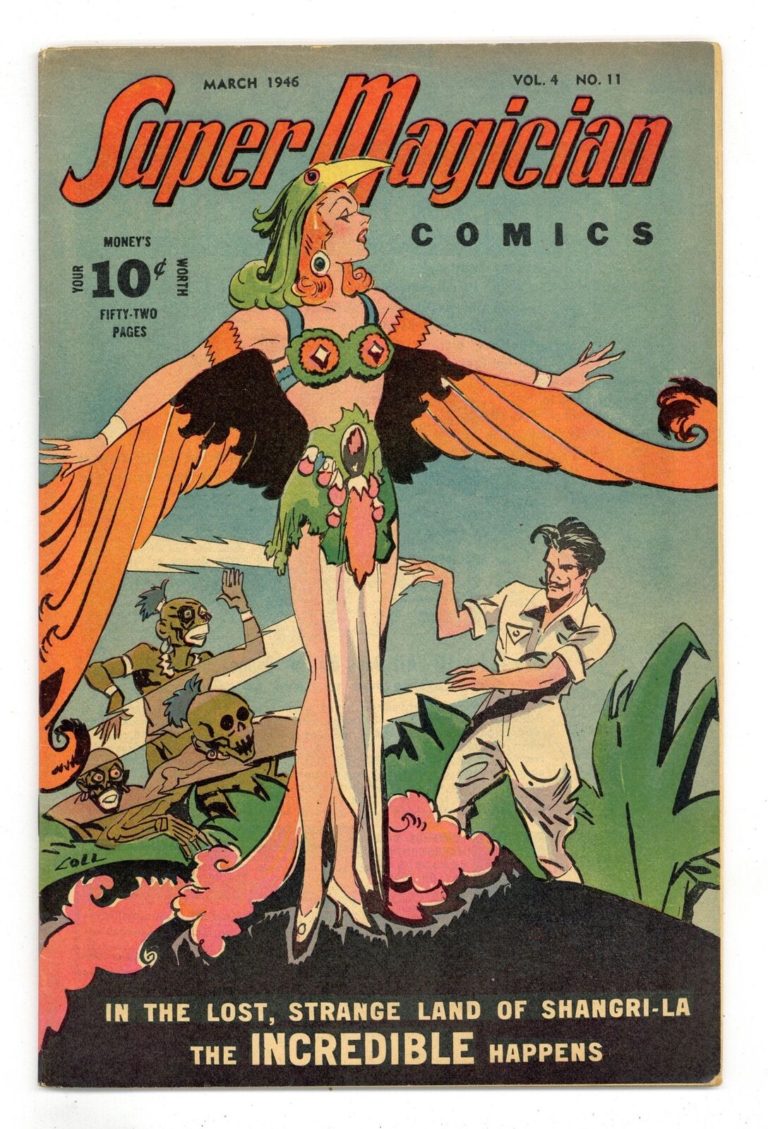 Super Magician Comics Vol. 4 #11 VG 4.0 1946