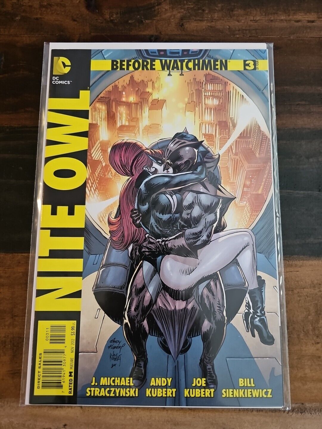 DC Comics Before Watchmen Nite Owl #3 Excellent Condition
