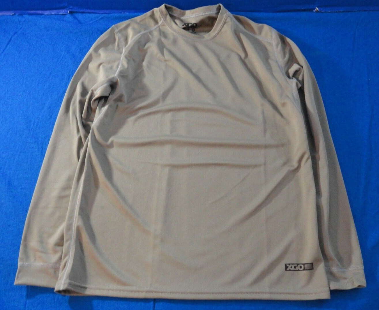 XGO THE FIRST LAYER OF DEFENSE BASE LAYER ACCLIMATE DRY TAN SILK THERMAL SHIRT M