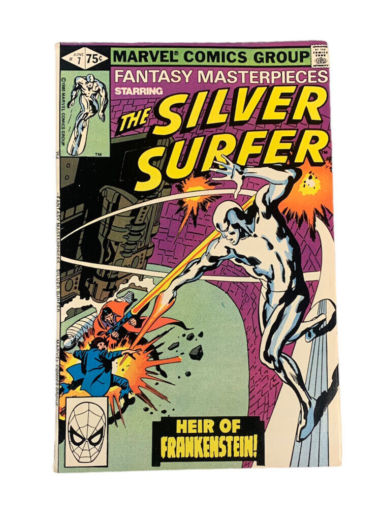 Fantasy Masterpieces starring the Silver Surfer #7 Marvel Comic 1980 BRONZE