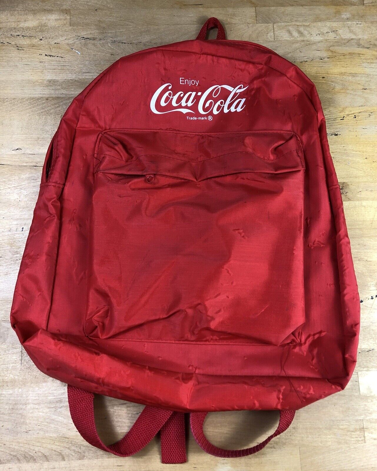 Vintage Retro Coca Cola Red Backpack Coke