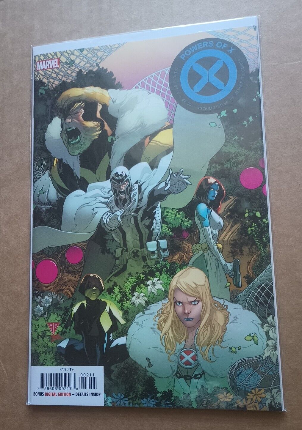 Powers of X #2  2019 Marvel 1st Print R.B. Silva Jonathan Hickman Key Issue