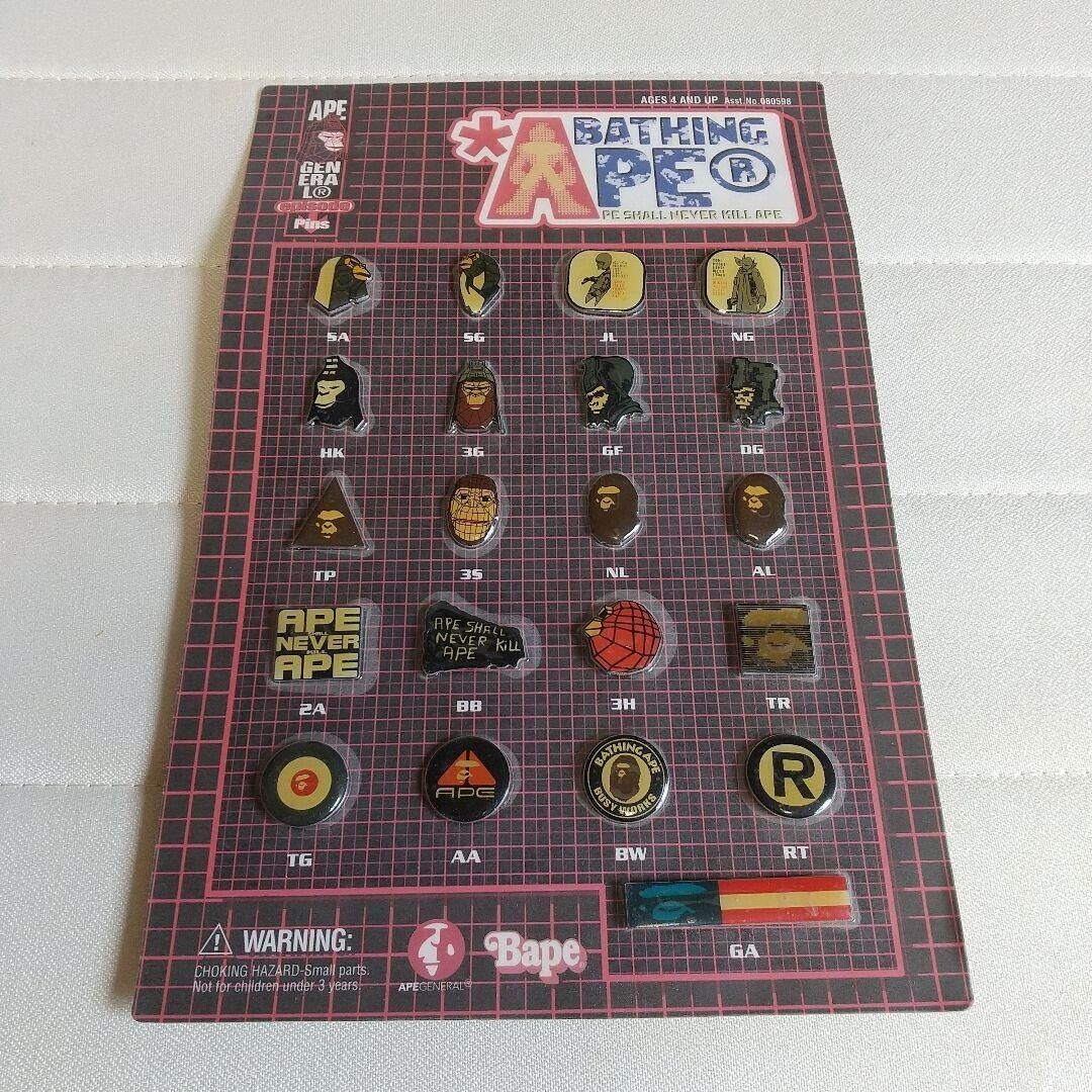 A BATHING APE episode Pins ape GENRAL pins JP Brand Accessories Character goods