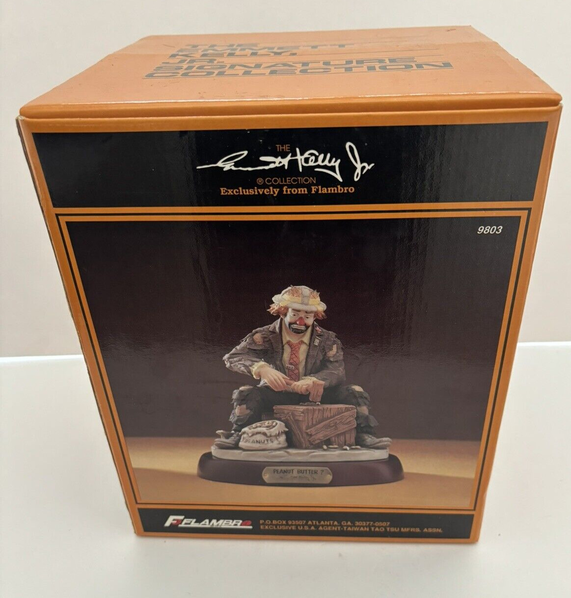 The Emmett Kelly Jr. Signature Collection - #9803 - Peanut Butter - New in Box