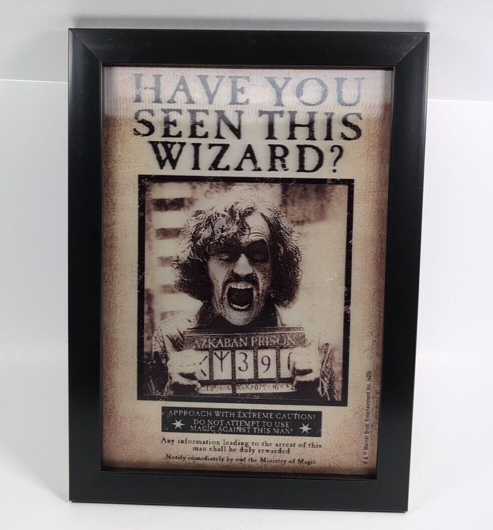 Open Road Harry Potter Sirius Black Lenticular 3D Framed Picture 8\