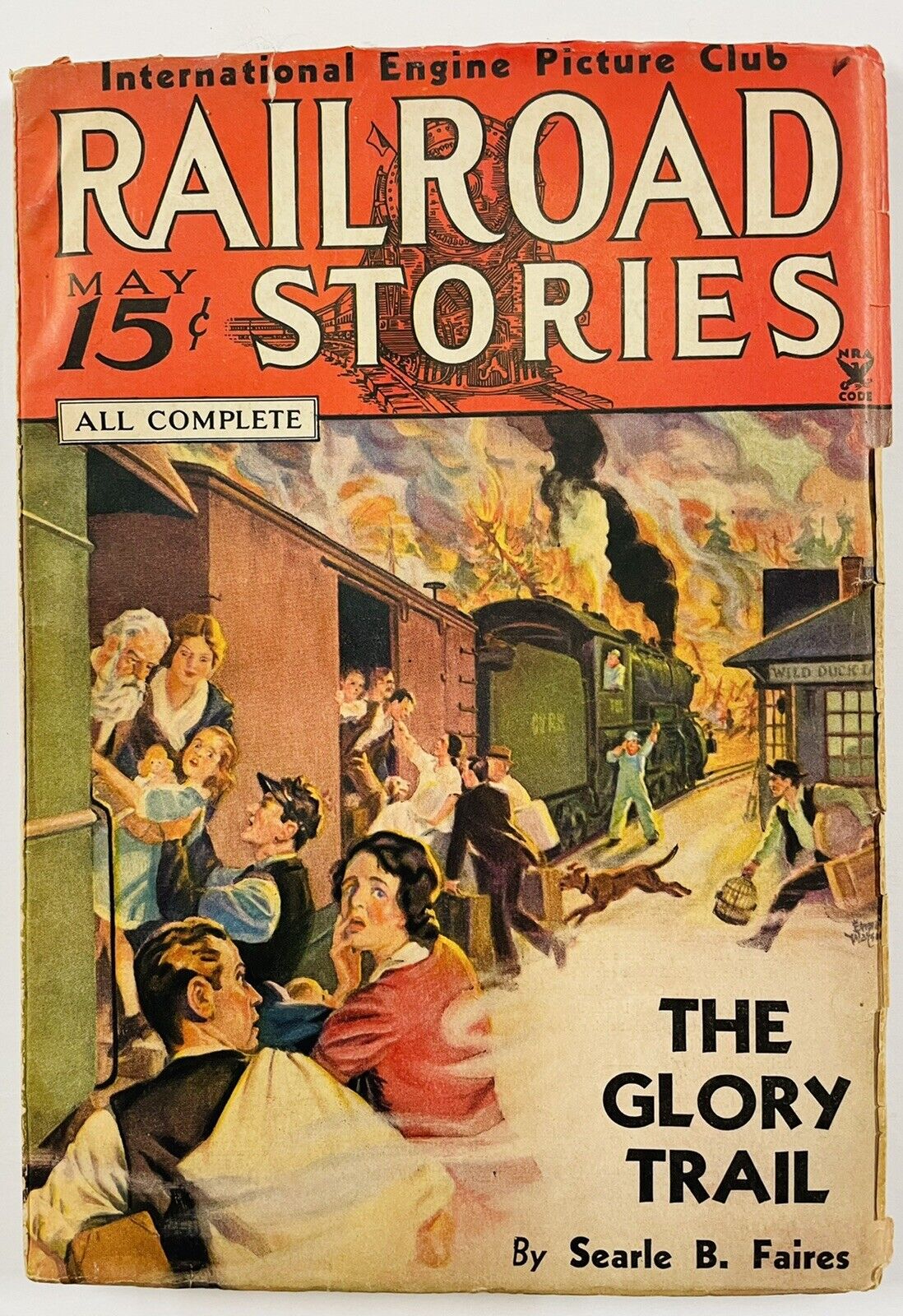 Railroad Stories Magazine, May 1935