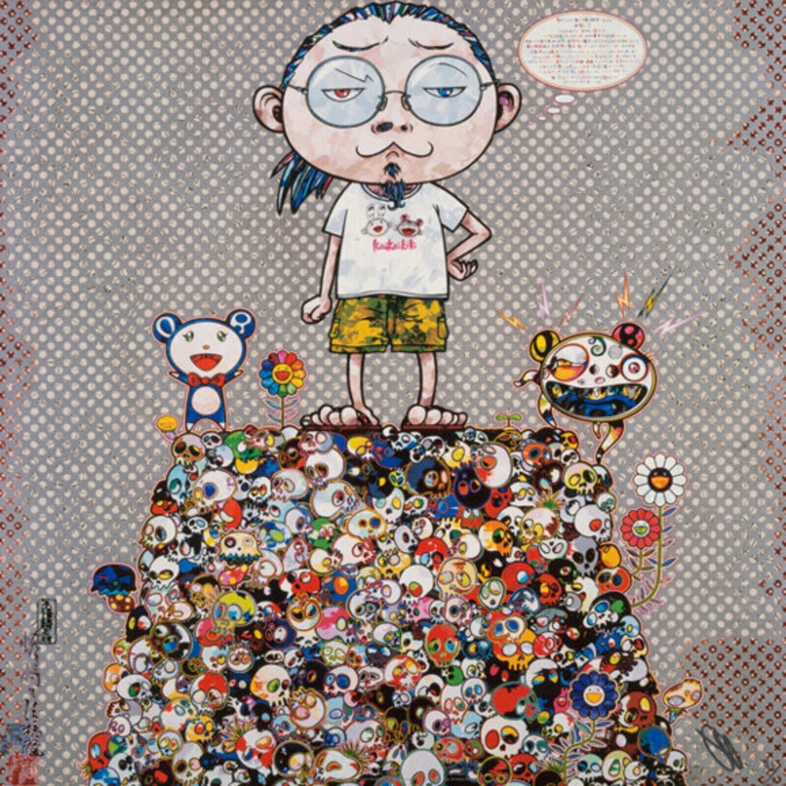Takashi Murakami With the Notion of Death the Flowers Look Beautiful print