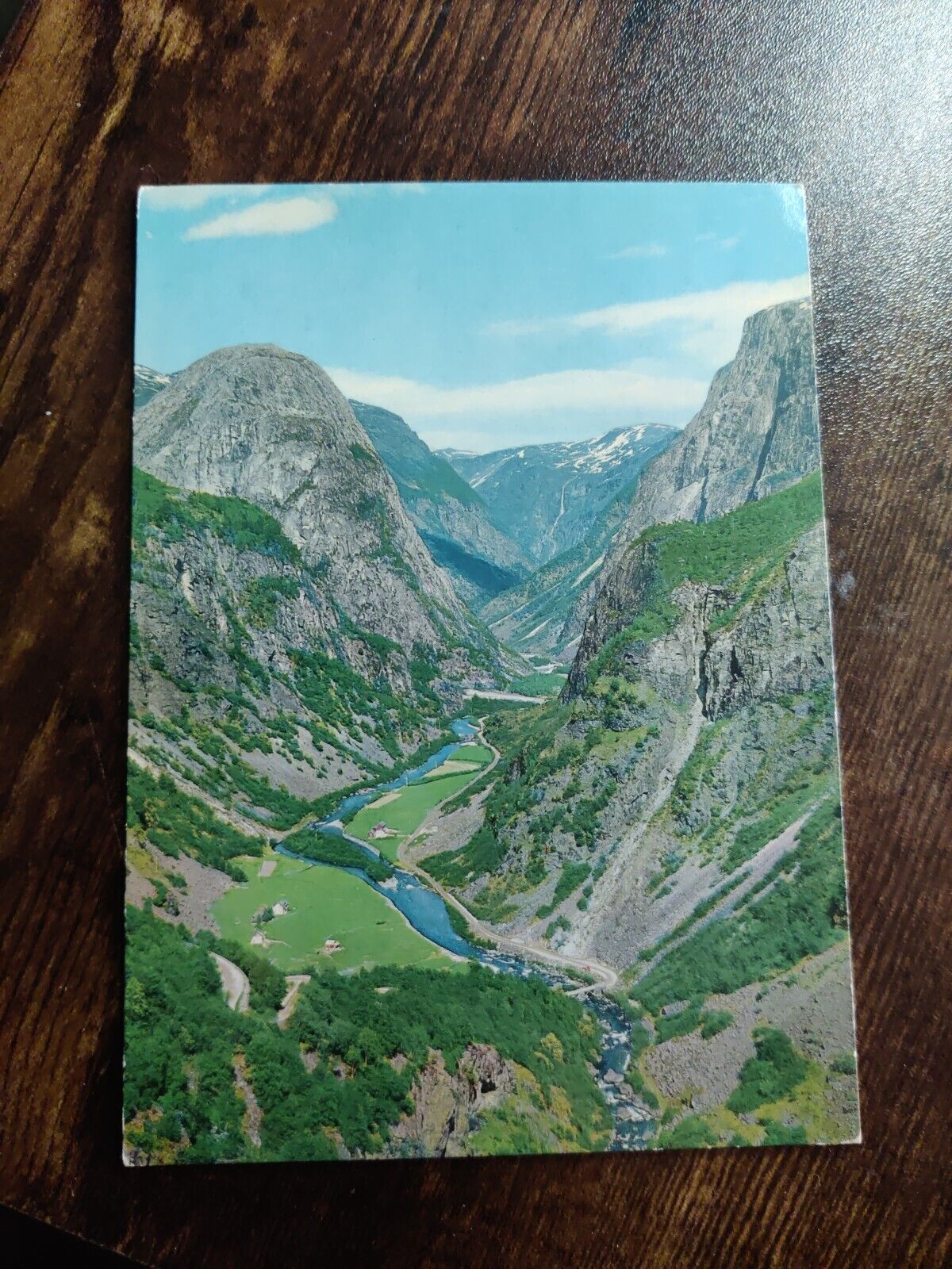 Vintage Postcard 4x6 View from Stalheim Hotel NORWAY