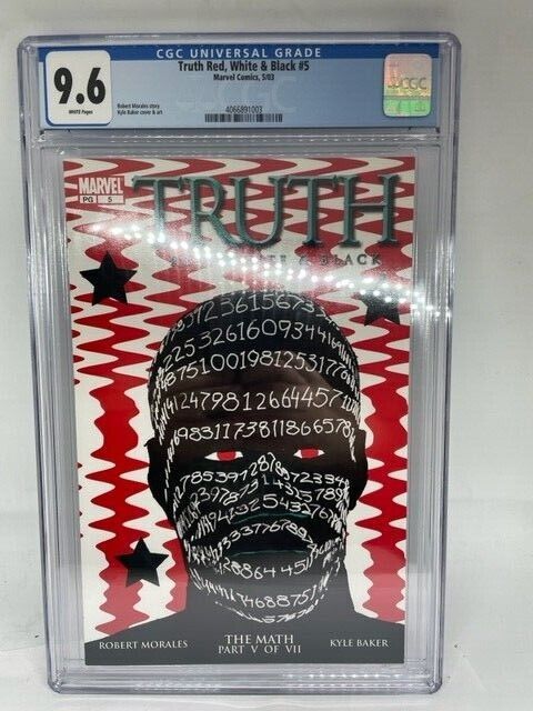 Truth Red White and Black Issue 5 CGC 9.6