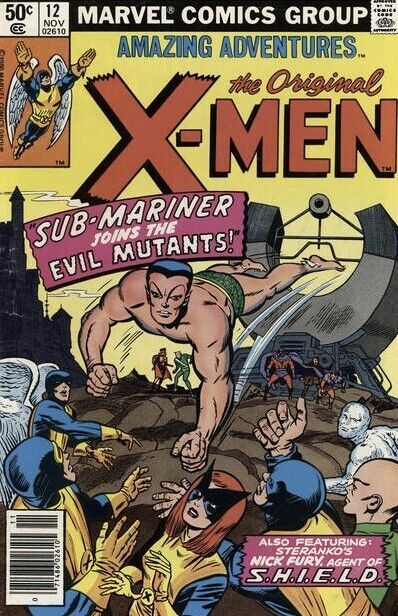 Amazing Adventures (1979) #12 Reprints X-Men #6/Strange Tales #168 VF+ StokImage