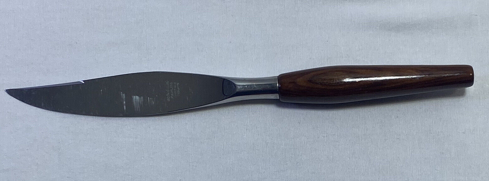 MODE Danish Stainless Sheffield England 2 Piece Knife Wooden Handle 6” Blade