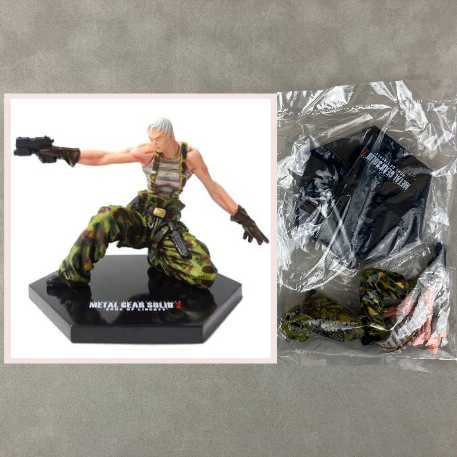 Yamato Metal Gear Solid 2 Olga Gurlukovich Konami Figure Collection Japan Import