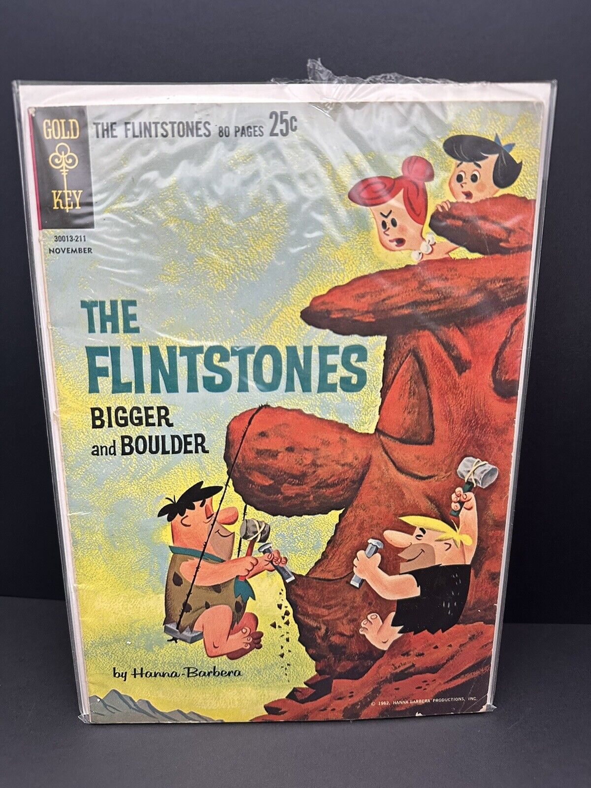 THE FLINTSTONES Bigger and Boulder #1 in FN- a Gold Key 1962 BOTH RELEASES X2