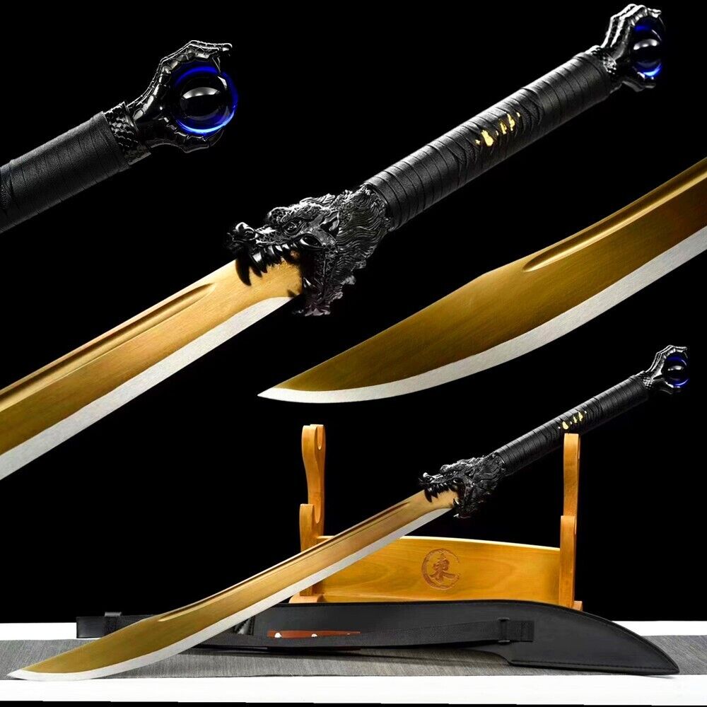 Wonderful Battle Ready Broadsword Sword DaDao Sharp High Manganese Steel Blade
