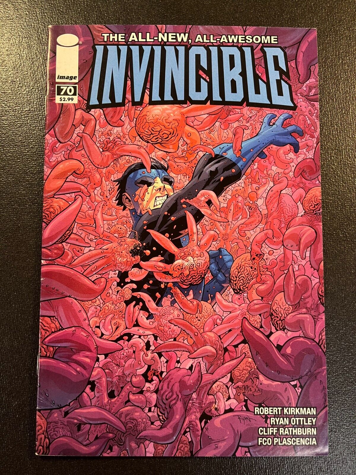Invincible 70 Ryan Ottley Cover Robert Kirkman Tech Jacket V 1 Image Comics