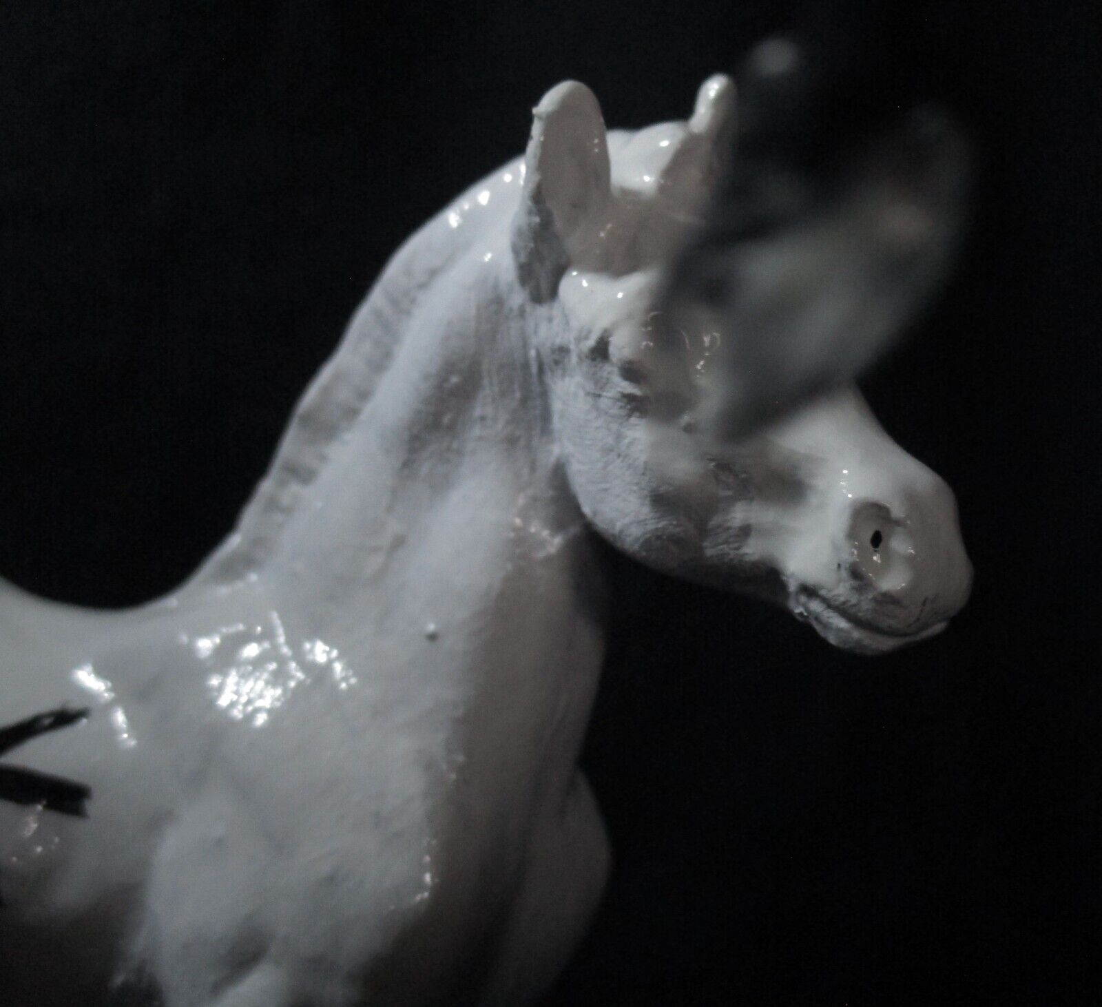 haunted plastic horse spell cast by 13 witches Asteria Osiris God transformation