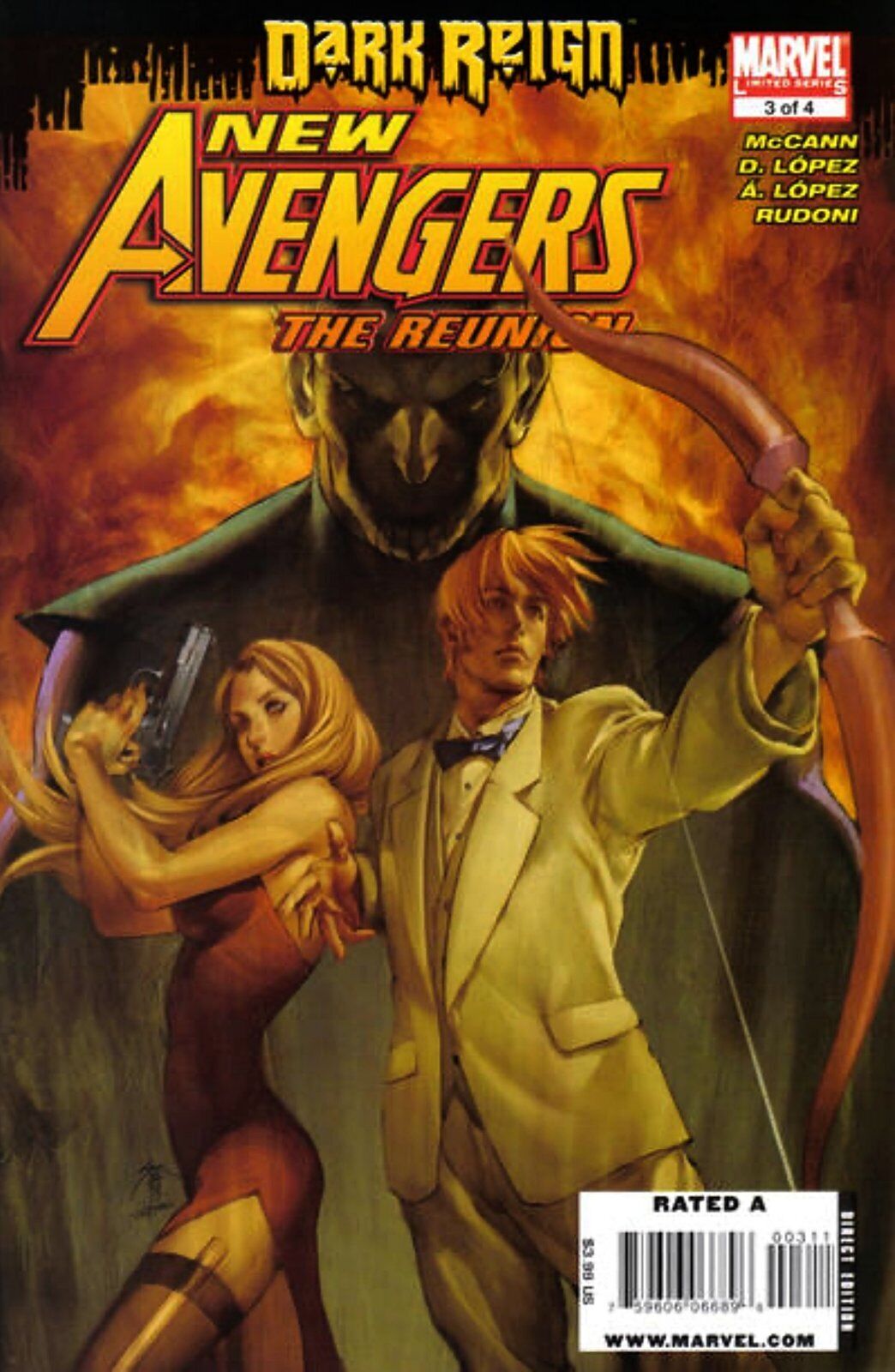 New Avengers: The Reunion #3 (2009) Marvel Comics