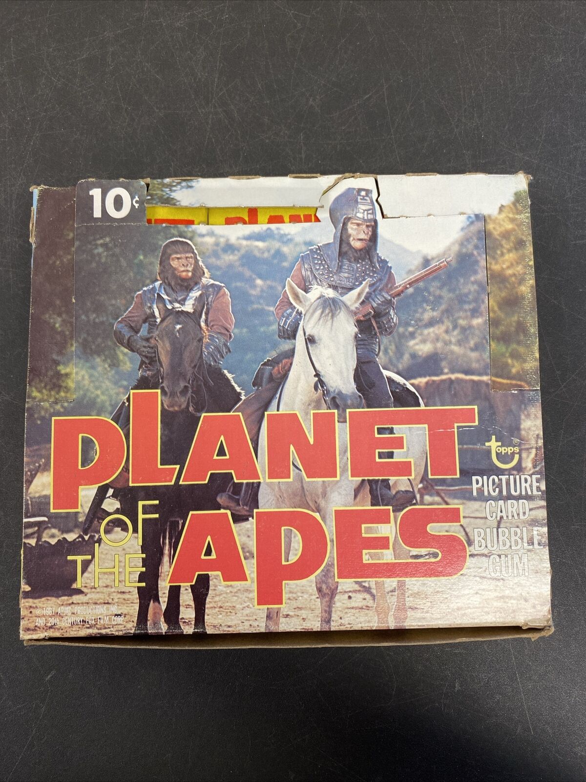 1975 Planet of the Apes Non Sports Trading Card 36 ct. Wax Pack Box Topps
