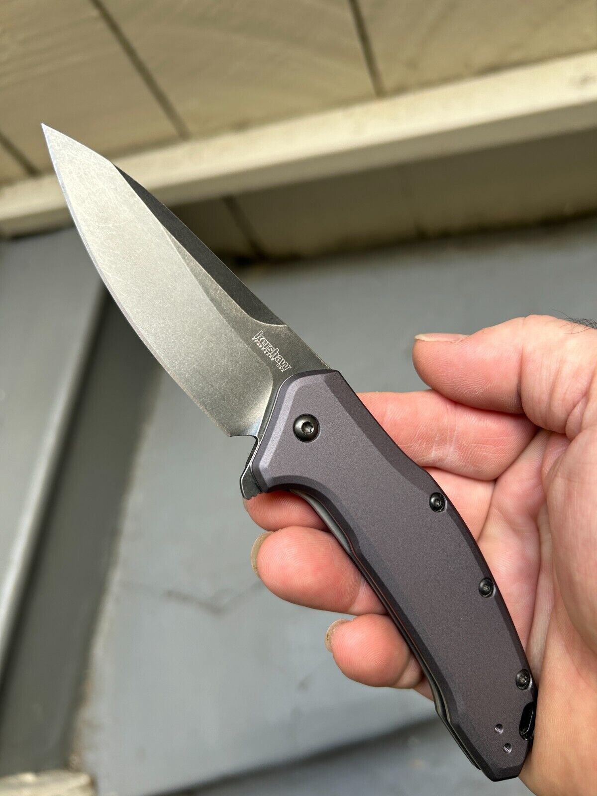 Kershaw Link GRYBW Discontinued Excellent Condition