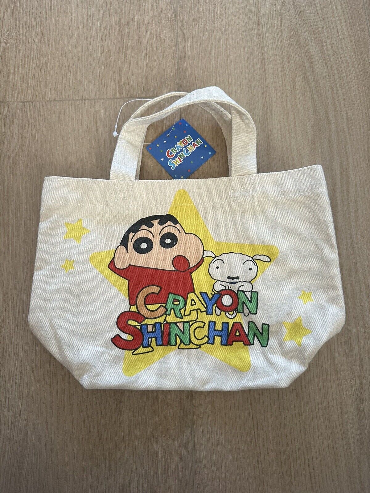 Crayon Shin Chan Mini Tote Bag Shinnosuke Nohara Japan New With Tag