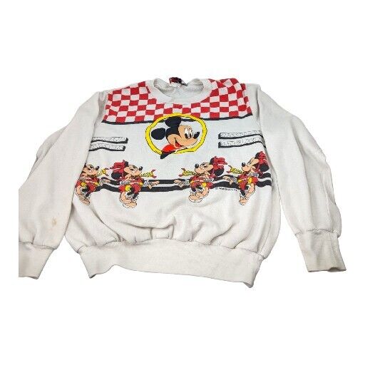 Vintage 1980s Disney Mickey & Minnie Mouse Sweater