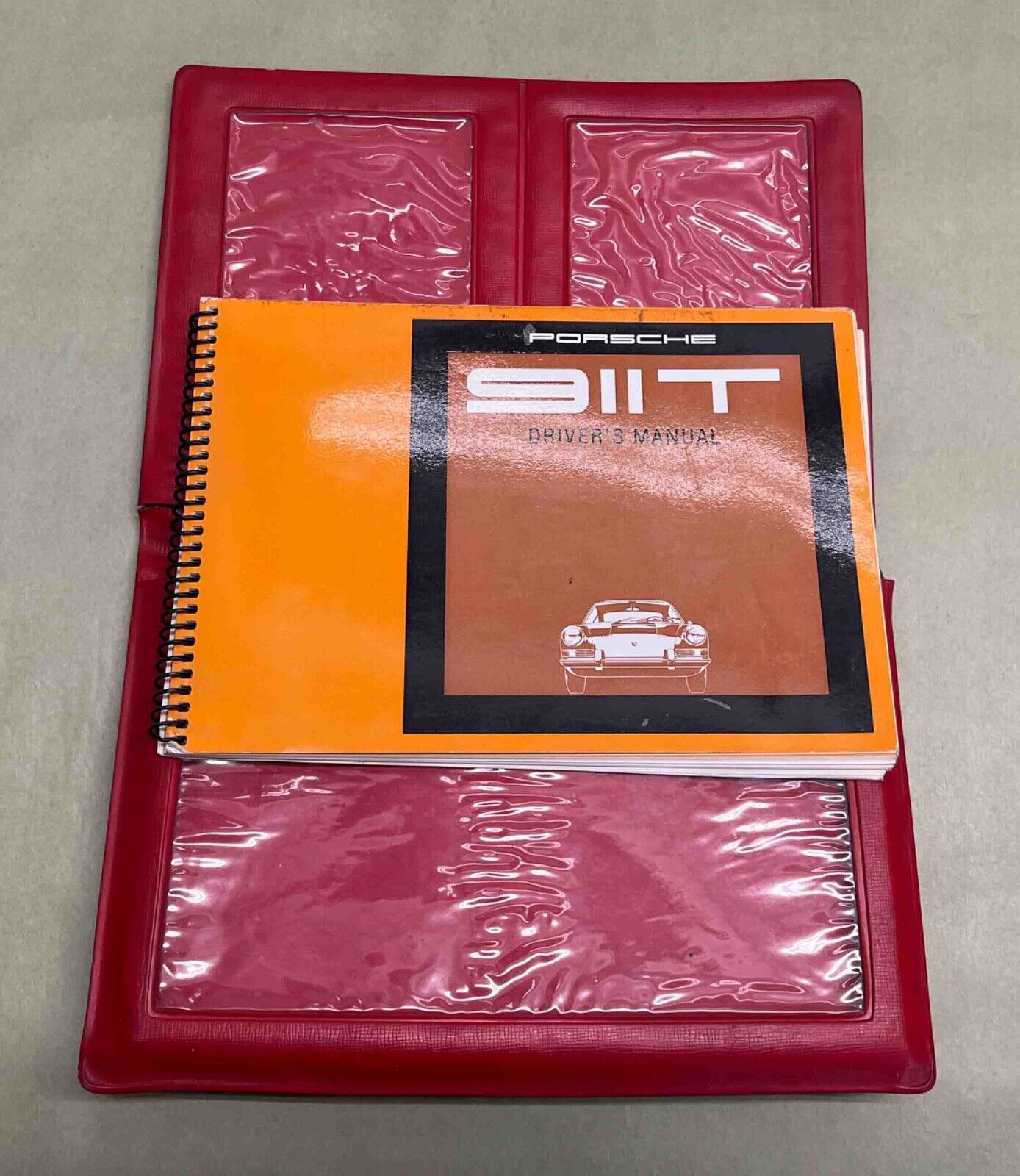 1968 / 1969 Porsche 911-T Factory Owner‘s Manual Driver\'s Manual with Case
