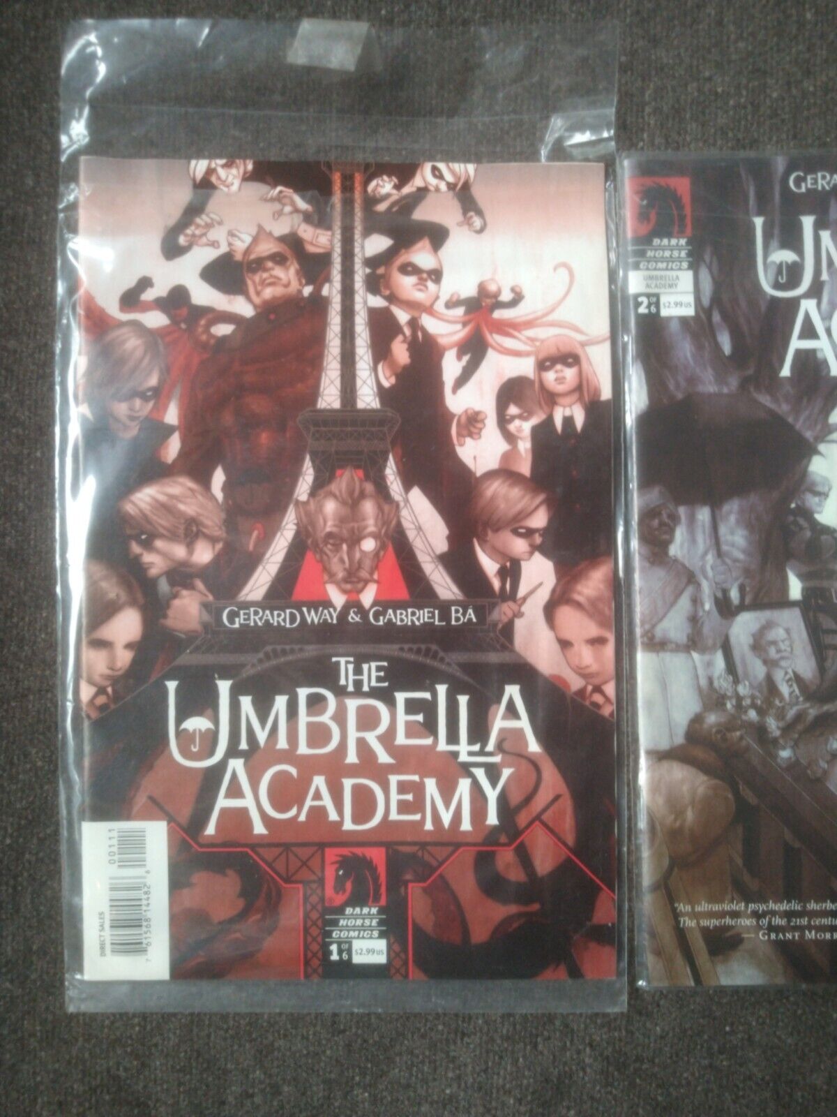 Original Umbrella Academy 1-5 Comic Books - NICE Darkhorse 2007 2006