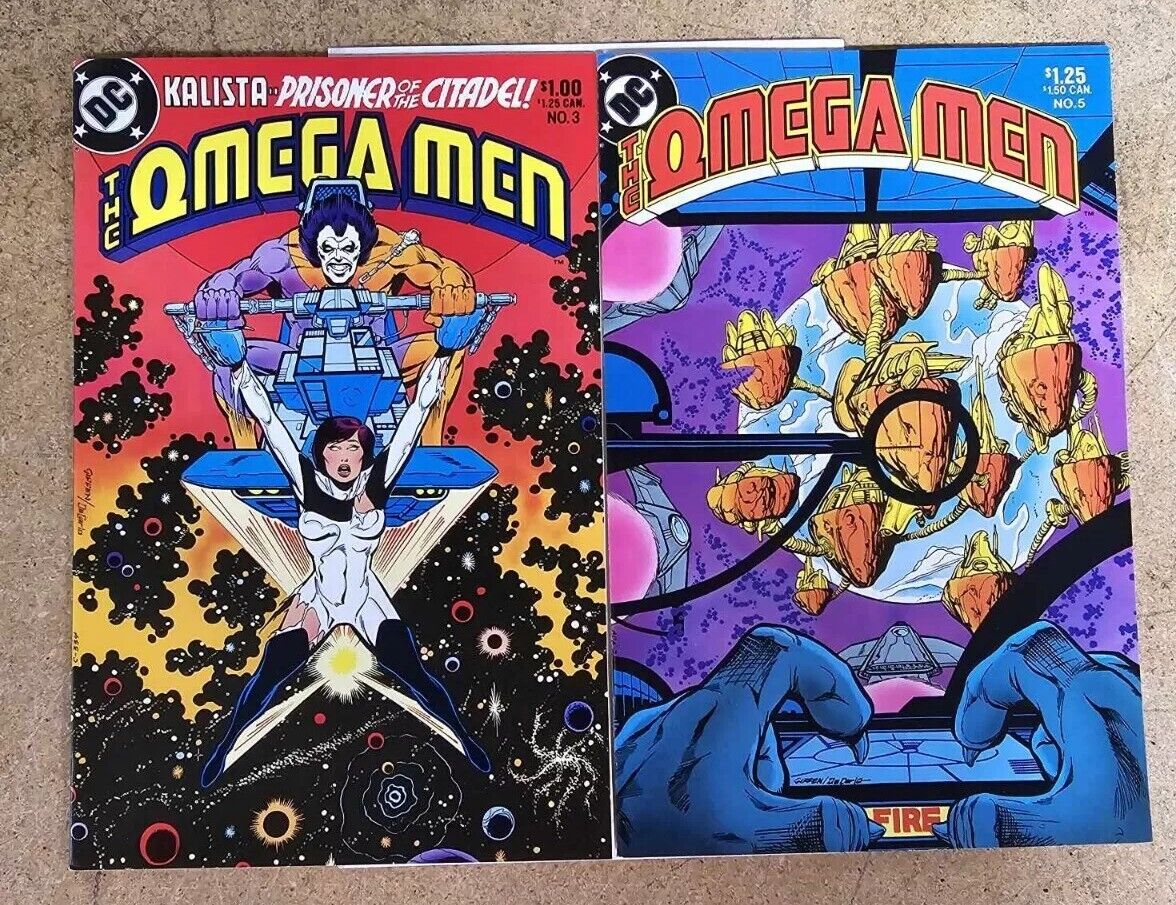 The Omega Men #3 And #5 (DC Comics, 1983) - 1st And 2nd Appearance Of Lobo