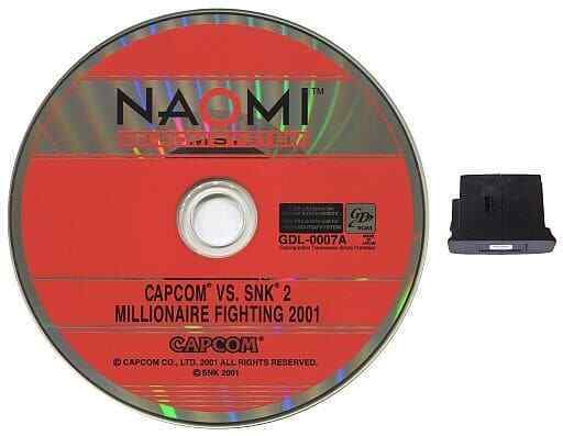 Arcade Naomi Gd-Rom Board Capcom Vs. Snk 2 Millionaire Fighting 2001 Only